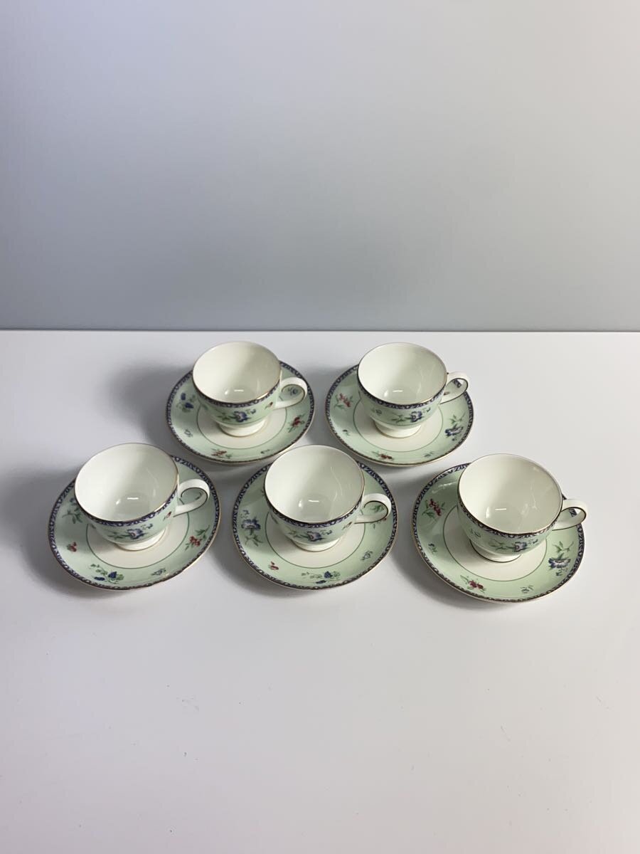 【中古】WEDGWOOD◆カップ&ソーサー/5点セット【キッチン用品】