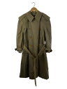 【中古】Aquascutum◆イングランド製/トレンチコート/--/--/BEG/無地/aqua5【メンズウェア】