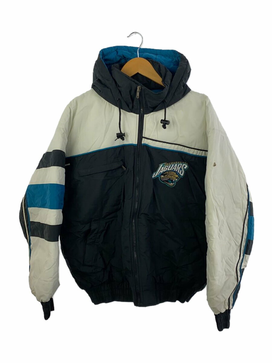 【中古】JAGUARS/OFFICIAL FAN SPORTSWEAR/ナイロンジャケット/M/ナイロン/BLK/アニマル【メンズウェア】