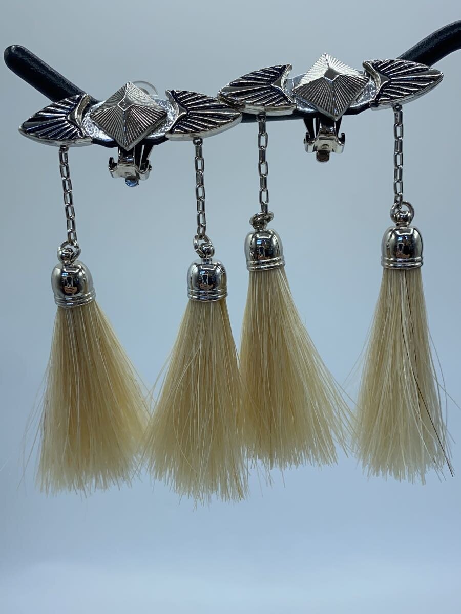 Earrings - 【中古】TOGA◆イヤリング/--/WHT/レディース/TZ251-AK977【服飾雑貨他】