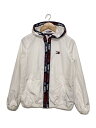 【中古】TOMMY HILFIGER◆ナイロンジャケット/S/ナイロン/WHT/0246075【レディースウェア】