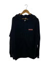 【中古】SEQUEL◆ジップパーカー/XL/コットン/BLK【メンズウェア】