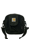【中古】Carhartt◆ショルダーバッグ/ポリエステル/ブラック【バッグ】