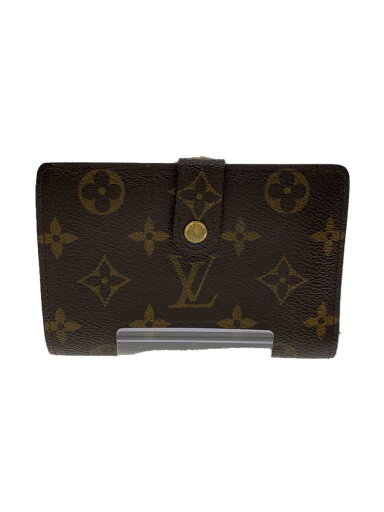 【中古】LOUIS VUITTON◆ポルト・モネ・ビエ・ヴィエノワ_モノグラム・キャンバス_BRW/PVC/BRW/レディース【服飾雑貨他】 【中古】LOUIS VUITTON◆ポルト・モネ・ビエ・ヴィエノワ_モノグラム・キャンバス_BRW/PVC/BRW/レディース【服飾雑貨他】