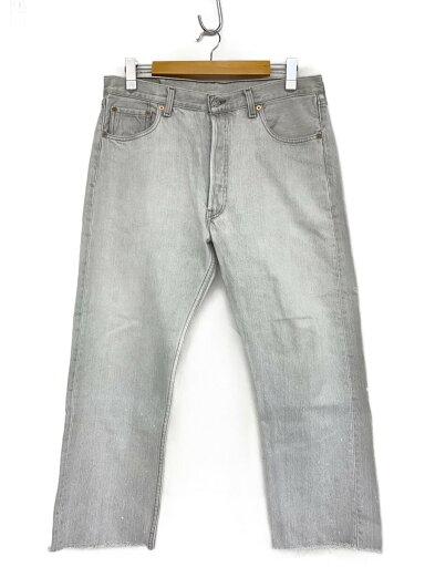 【中古】Levi’s◆ボトム/36/デニム/GRY/無地/501-0648【メンズウェア】 【中古】Levi’s◆ボトム/36/デニム/GRY/無地/501-0648【メンズウェア】