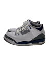 【中古】NIKE◆AIR JORDAN 3 RETRO_エアジョーダン 3 レトロ/27.5cm/WHT【シューズ】(4)