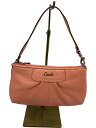 【中古】COACH◆バッグ/--/PNK/無地【バッグ】