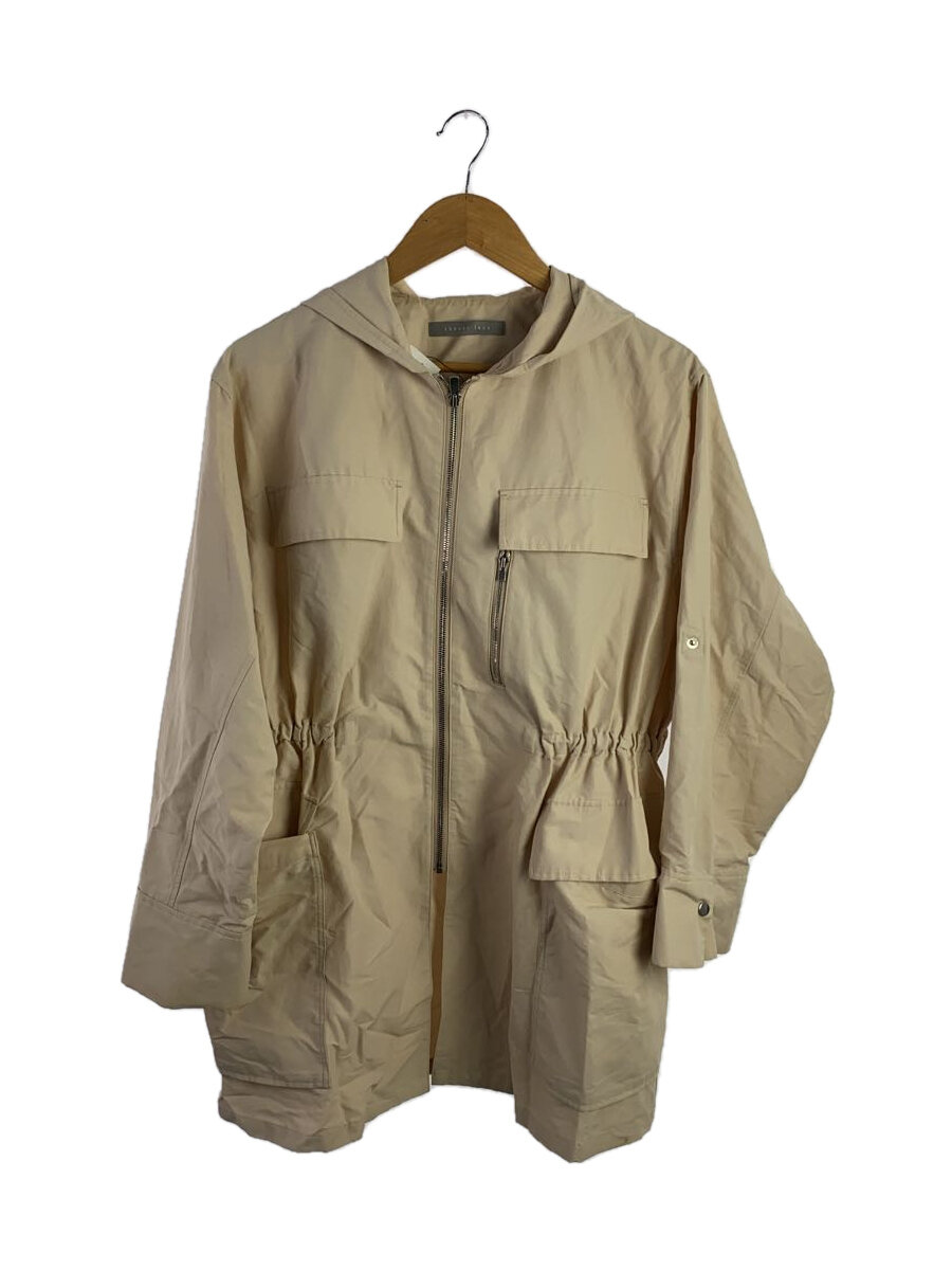 【中古】theory luxe◆コート/38/コットン/BEG/03-4109602//【レディースウェア】