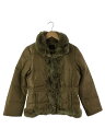 【中古】MAX MARA◆WEEKEND LINE/DUFFLE DOWN SHORT COAT/ダウンジャケット/38/ナイロン/CML【レディースウェア】