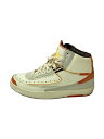 【中古】NIKE◆MAISON CHATEAU ROUGE X AIR JORDAN 2 RETRO SP_メゾン シャトー ルージュ【シューズ】