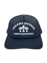 【中古】CHROME HEARTS◆23SS/Trucker Cap/キングタコ/キャップ/--/コットン/BLK/メンズ【服飾雑貨他】