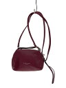 【中古】GIANNI CHIARINI◆アリファS/2wayショルダーバッグ/レザー/BRD【バッグ】