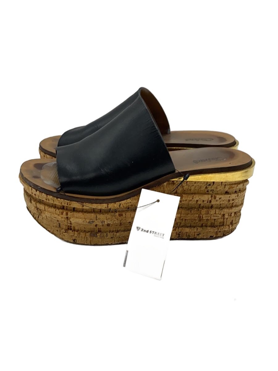 【中古】Chloe◆サンダル/--/BLK/011855【シューズ】