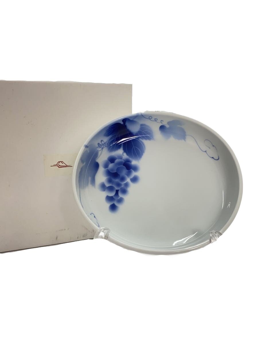 【中古】深川製磁◆ブルーワイナリー/N型深皿/NVY/有田焼/1531-768//【キッチン用品】