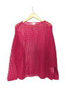 【中古】Uhr◆22AW/Mohair Pull-over Loose Knit/FREE/モヘア/PNK/22AWUhr-KT282【レディースウェア】(4)