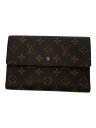 【中古】LOUIS VUITTON◆ポシェット・パスポール_モノグラム・キャンバス_BRW/レザー/BRW/総柄/レディース【服飾雑貨他】(4)