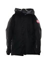 【中古】CANADA GOOSE◆Jasper Parka/XS/ナイロン/ブラック/3438JM/フロント汚れ有/管EF-8014【メンズウェア】