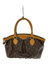【中古】LOUIS VUITTON◆ティヴォリPM_モノグラム・キャンバス_BRW/PVC/BRW【バッグ】(4)