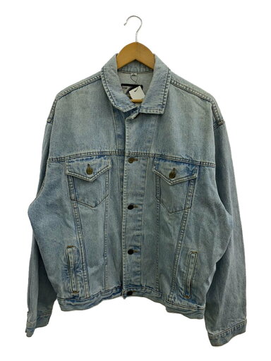 【中古】top line/Gジャン/--/コットン/BLU/無地//【メンズウェア】 【中古】top line/Gジャン/--/コットン/BLU/無地//【メンズウェア】