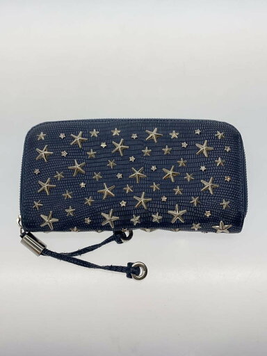 【中古】JIMMY CHOO◆長財布/--/BLU/無地/レディース【服飾雑貨他】 【中古】JIMMY CHOO◆長財布/--/BLU/無地/レディース【服飾雑貨他】