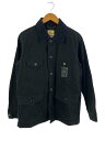 【中古】STANDARD CALIFORNIA◆カバーオール/L/コットン/BLK【メンズウェア】