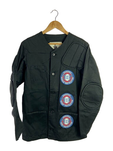 【中古】A BATHING APE◆ハンティングジャケット/L/コットン/BLK/無地【メンズウェア】 【中古】A BATHING APE◆ハンティングジャケット/L/コットン/BLK/無地【メンズウェア】