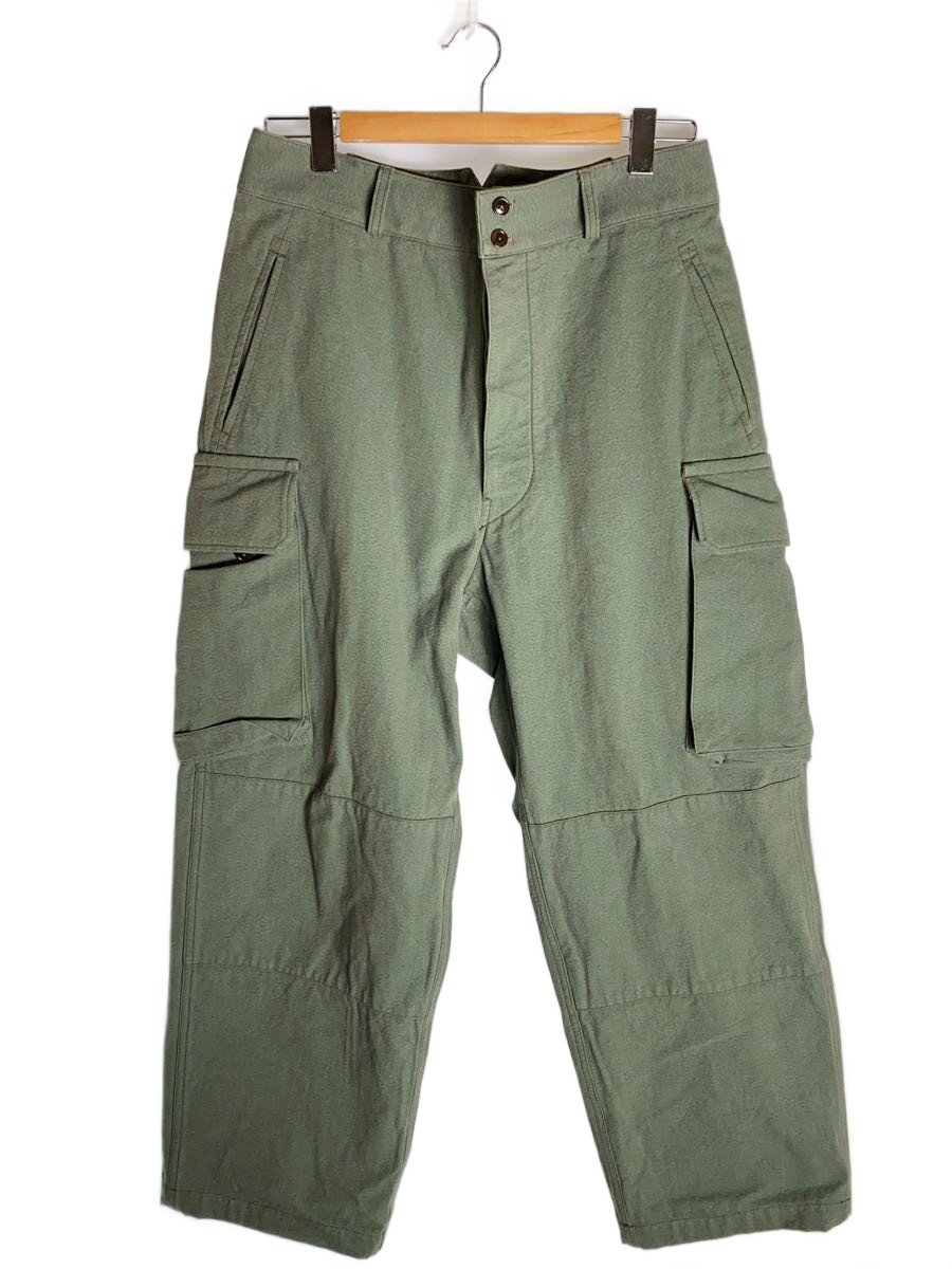 MAATEE&SONS◆ボトム/2/コットン/KHK/無地/MT1303-0291