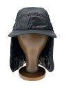 【中古】TAKAHIROMIYASHITA TheSoloist.◆19AW/SUN CAP/キャップ/M/ナイロン/BLK/メンズ/0010AW19【服飾雑貨他】