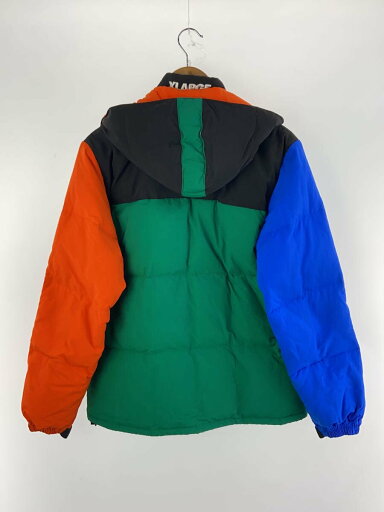 【中古】X-LARGE◆ダウンジャケット/S/デニム/マルチカラー/無地/01194502【メンズウェア】