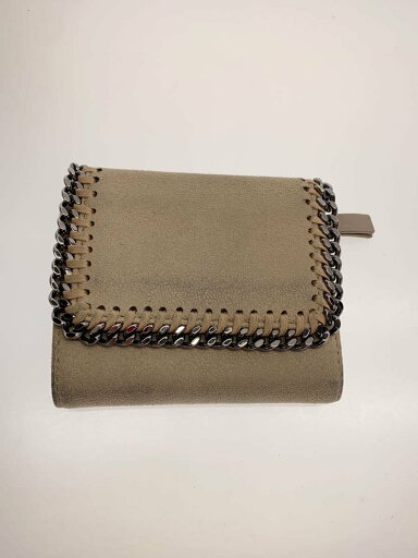 【中古】STELLAMcCARTNEY◆ファラベラスモール/3つ折り財布/--/BEG/レディース【服飾雑貨他】 【中古】STELLAMcCARTNEY◆ファラベラスモール/3つ折り財布/--/BEG/レディース【服飾雑貨他】