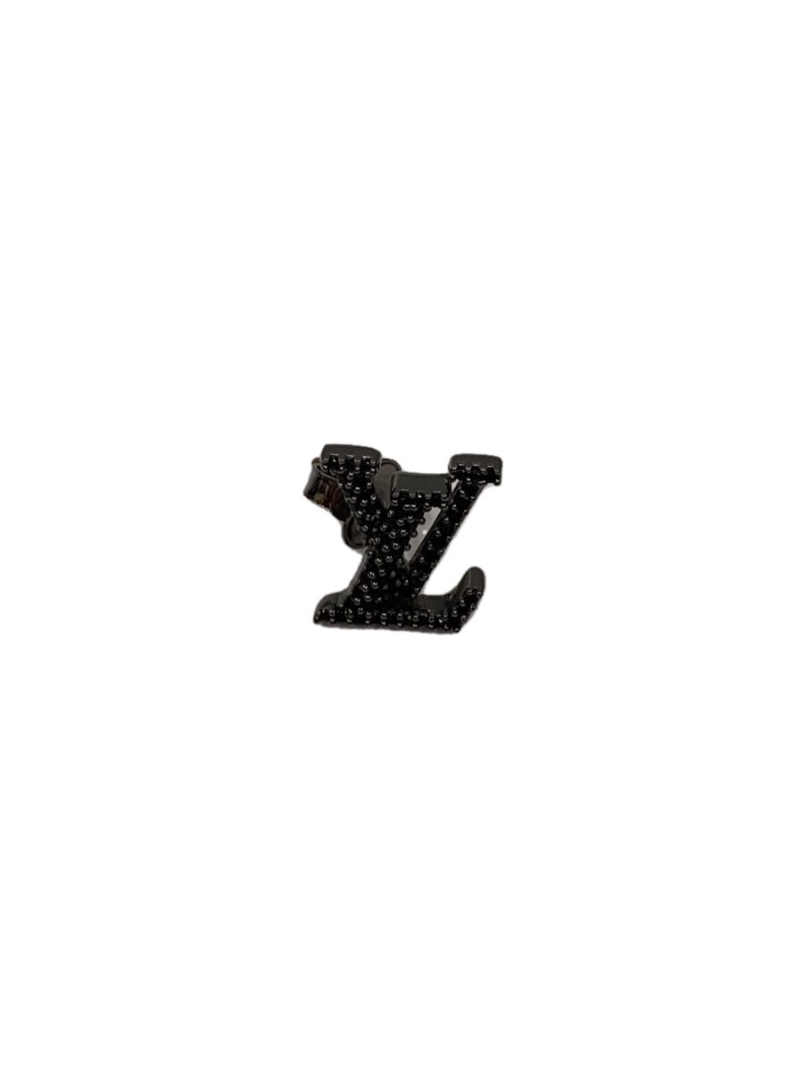 【中古】LOUIS VUITTON◆ブックル ドレイユ・LVアイコニック/ピアス/--/BLK/レデ ...