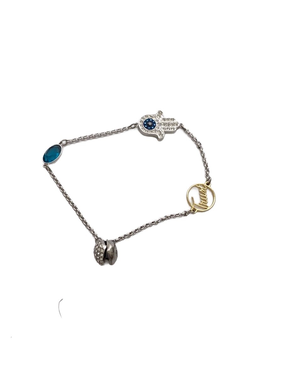 【中古】Swarovski◆リミックスコレクション/ハムサハンドシンボル/ブレスレット/--...