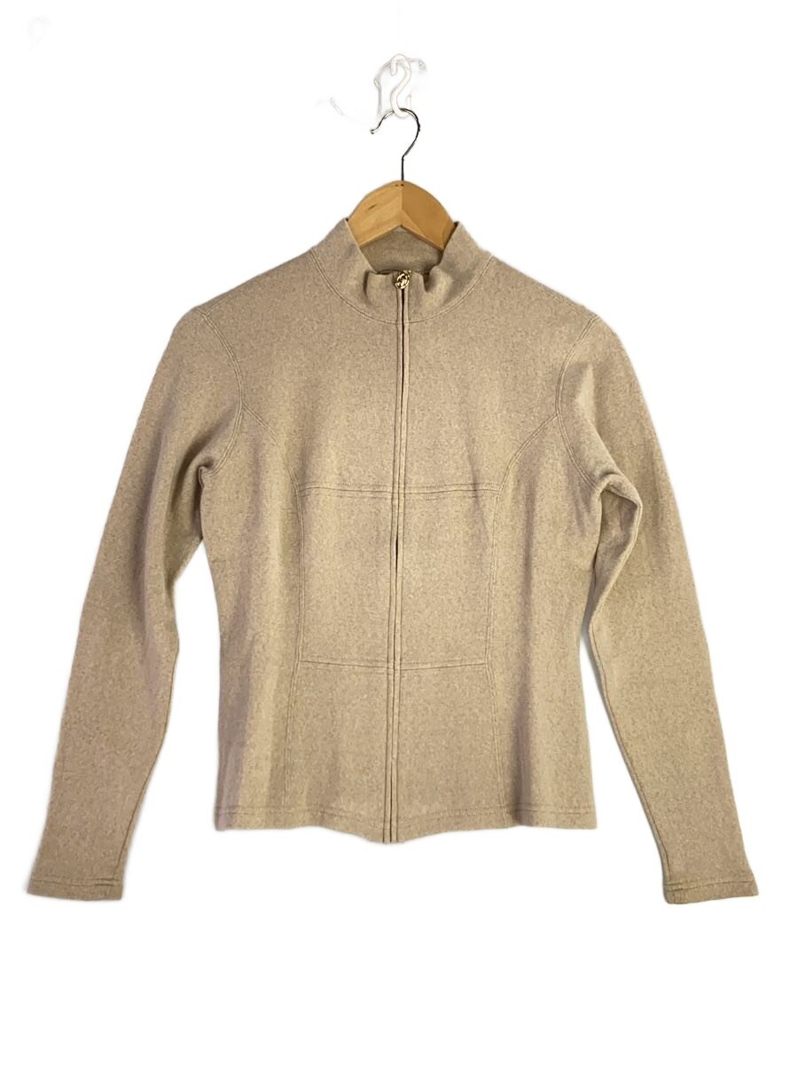【中古】Christian Dior◆ジャケット/9/ウール/BEG/無地【レディースウェア】