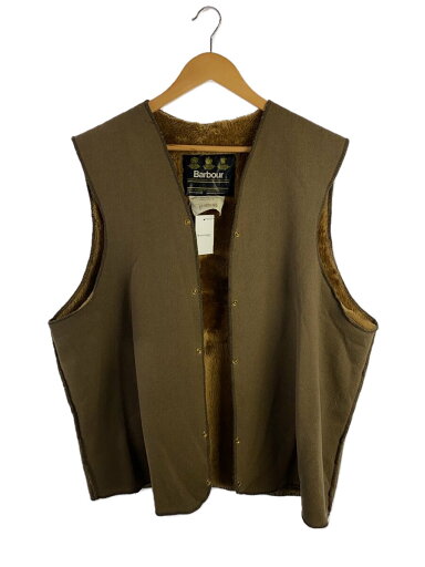 【中古】Barbour◆ベスト/--/アクリル/BRW/無地/C46/117CM/ファーライナーベスト【メンズウェア】 【中古】Barbour◆ベスト/--/アクリル/BRW/無地/C46/117CM/ファーライナーベスト【メンズウェア】
