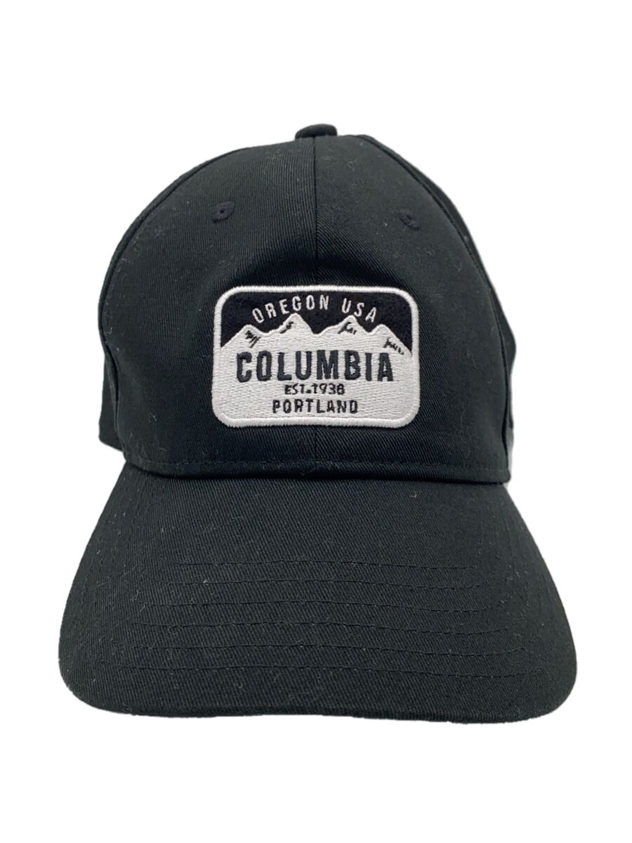 【中古】Columbia◆キャップ/FREE/BLK/メンズ/124 PU5051【服飾雑貨他】