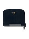 【中古】PRADA◆2つ折り財布/ナイロン/BLK/メンズ//【服飾雑貨他】