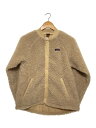 【中古】patagonia◆ジャケット/--/ポリエステル/BEG/STY65415FA21【キッズ】