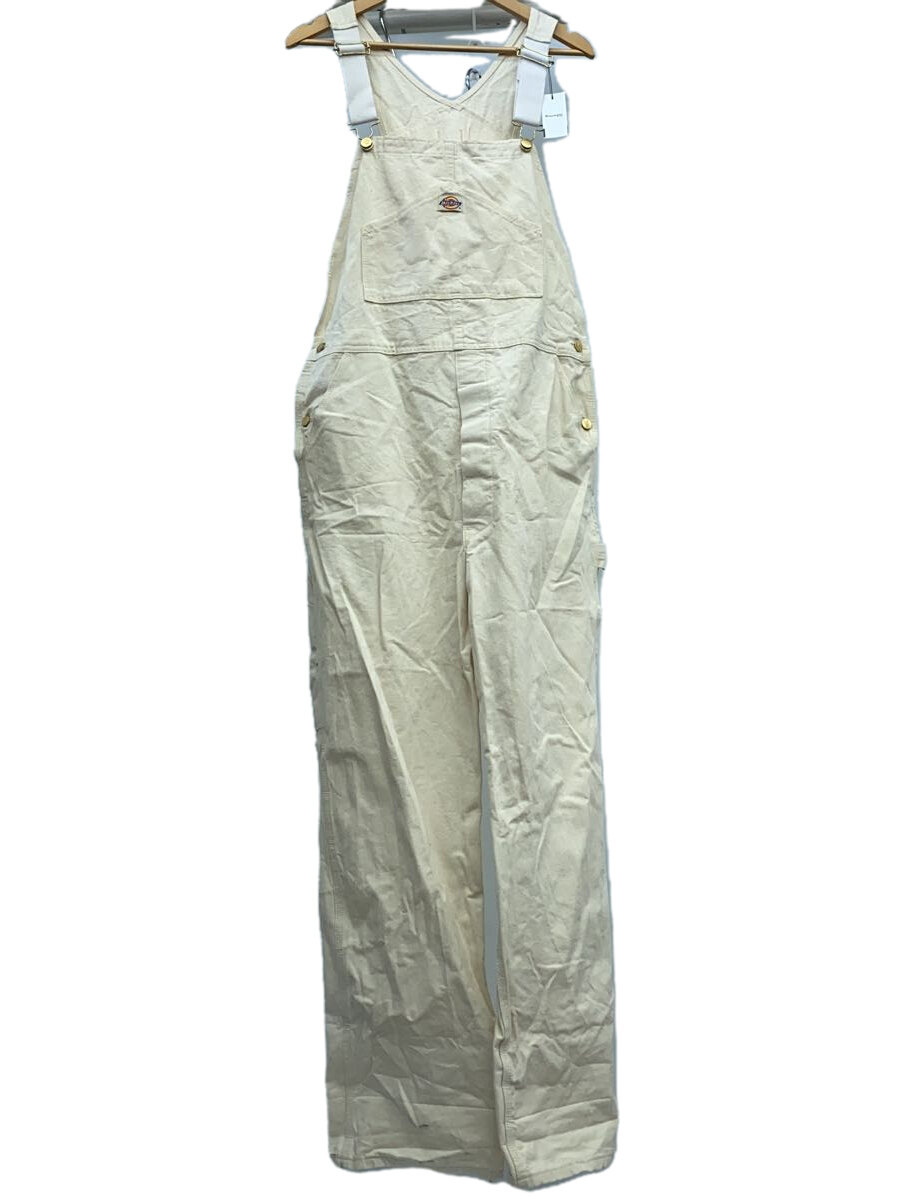【中古】DICKIES◆90s/USA製/オーバーオール/36/コットン/CRM【メンズウェア】