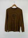 【中古】Supreme◆18AW/Crest L/S TOP/長袖Tシャツ/S/コットン/BRW【メンズウェア】(4)