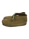 【中古】Clarks◆Weaver/ウィーバー/モカシンシューズ/UK8.5/ブラウン/061013292【シューズ】