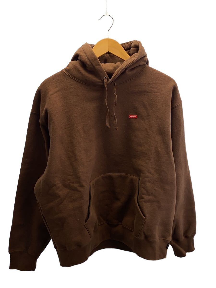 Supreme◆small box logo sweatshirt/パーカー/M/コットン/BRW