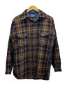 【ブランド】PENDLETON 【ブランドカナ】ペンドルトン 【型番】 【程度】B 【サイズ】M 【メインカラー】キャメル 【素材・生地】ウール 【キーワード】　　 2024/04/12 セカンドストリート京都駅八条口店【3493】【中古】PENDLETON◆70s/開襟シャツ/長袖シャツ ブランド PENDLETON 型番 カラー キャメル 柄 チェック 素材・生地 ウール&gt;色・素材について サイズ M&gt;サイズ表示について 実寸 【シャツ】 肩幅：46 / 身幅：58 / 着丈：77 / 袖丈：58 / ゆき：83 【その他】 その他サイズ：/ 商品は　セカンドストリート京都駅八条口店の店頭にて販売しております。商品に関するお問合わせは、お電話(TEL:075-694-1830)にて、問合わせ番号：2334931664092をお伝えください。 配送方法やお支払い方法に関するお問い合わせは、サポートセンターまでご連絡をお願いします。 ※お電話の対応は営業時間内のみとなります。お問い合わせフォームでお問い合わせの際はご注文番号をご記入下さい