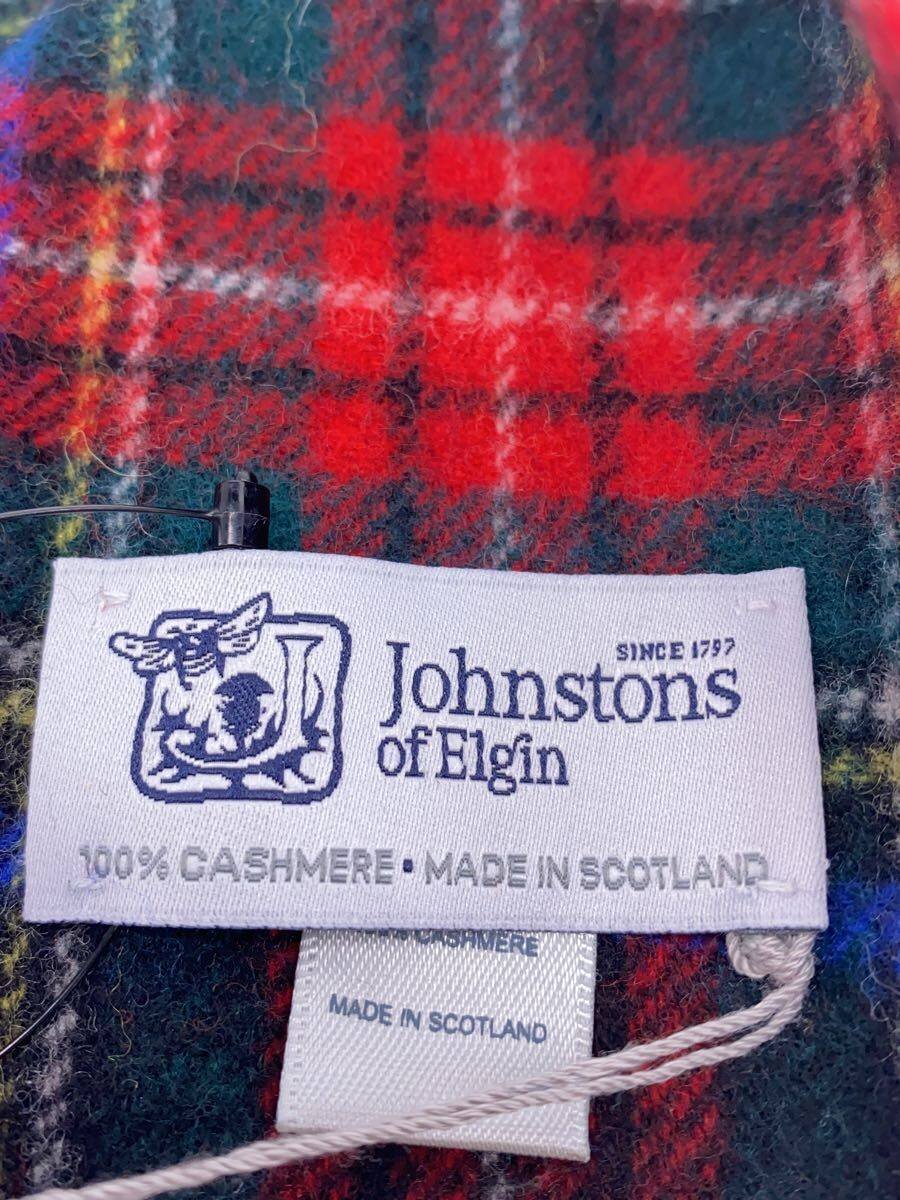2nd STREET 楽天市場店の【中古】Johnston’s Of Elgin◆タータンチェックマフラー/カシミア/NVY/レディース//【服飾雑貨他】｜アングル2
