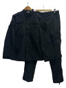 【中古】US.ARMY◆ユーエスアーミー/セットアップ/LL/コットン/BLK/無地/F04-06-A-0009/ブラック【メンズウェア】(4)