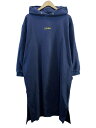 【中古】PENDLETON◆長袖ワンピース/パーカー/ネイビー/FREE/1475-5104【レディースウェア】