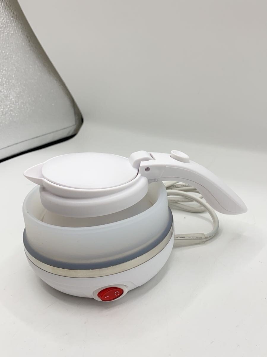 【中古】MCO◆電気ポット・電気ケトル 折りたためるトラベルケトル MBE-TK02/WH [ホ...