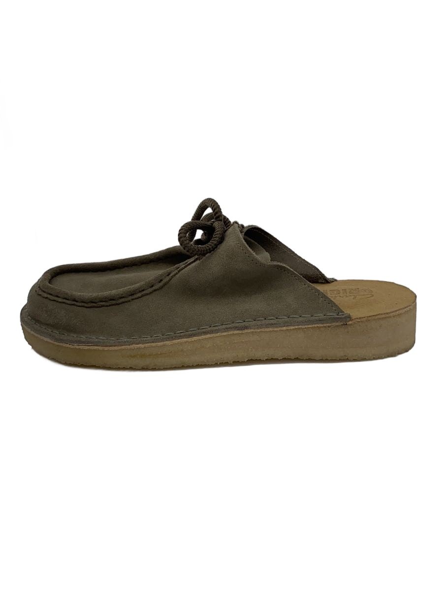 【中古】Clarks◆サンダル/26.5cm/GRY/2618112【シューズ】