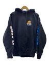 【中古】X-LARGE◆パーカー/M/コットン/BLK/101213012022【メンズウェア】