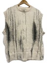 【中古】YOKE◆ニットベスト(厚手)/3/コットン/CRM/YK22SS0348S【メンズウェア】