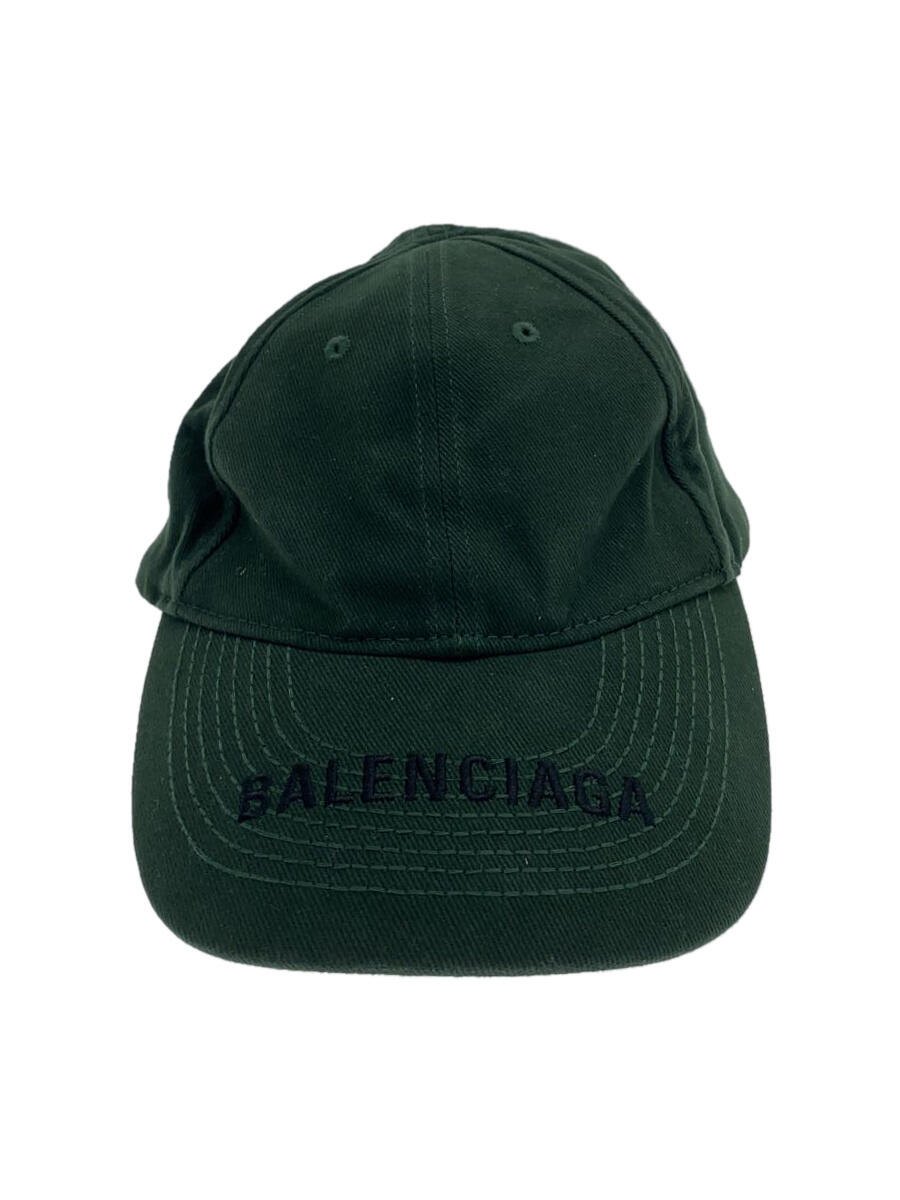 【中古】BALENCIAGA◆キャップ/L/コッ